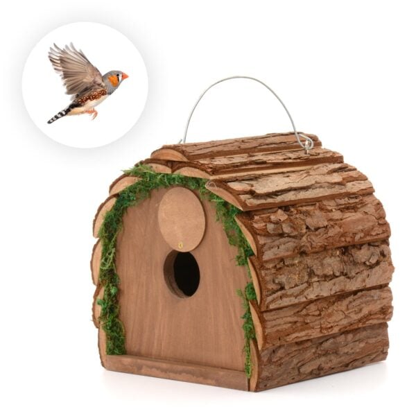 Wooden Squirrel Feeder or Bird Nesting Box House