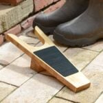 Heavy Duty Wooden Boot Jack / Remover and Mud Scraper