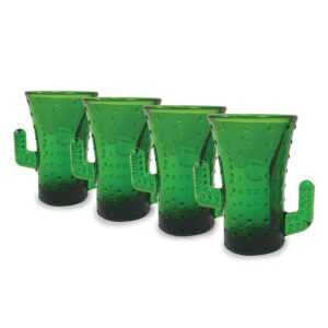 Bar Bespoke Cactus Shot Glasses (50ml) (Pack of 4)