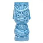 Bar Bespoke Tiki Ceramic Beakers (Mug/Cup) (Blue & Purple) (Set of 2)