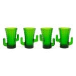 Bar Bespoke Cactus Shot Glasses (50ml) (Pack of 4)