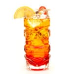 Bar Bespoke Clear Tiki Cocktail Glasses/Tumblers (450ml) (Set of 4)