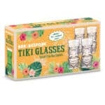 Bar Bespoke Clear Tiki Cocktail Glasses/Tumblers (450ml) (Set of 4)