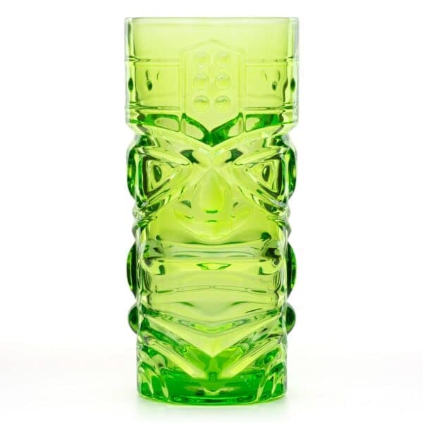 Bar Bespoke Coloured Tiki Highball Glasses (450ml) (Set of 4)