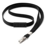 Breakaway Lanyard Neck Strap with Metal Clip