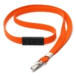 Breakaway Lanyard Neck Strap with Metal Clip