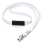Breakaway Lanyard Neck Strap with Metal Clip