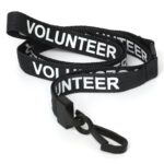 e-printed VOLUNTEER Lanyard