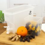 Fridge Infusing Water Dispenser with Tap (3.5 litres)