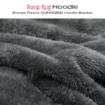 Snug-Rug Hoodie Blanket (Slate Grey)