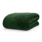 Snug-Rug Sherpa Throw Blanket (Racing Green)