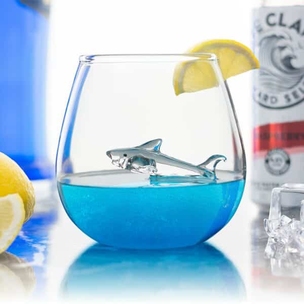 Bar Bespoke Shark in a Glass (600ml) Stemless Tumbler