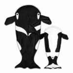 Snug-Rug Killer Whale Tail Blanket