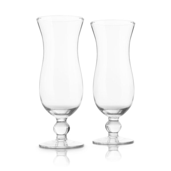 Final Touch Hurricane Cocktail Glass Set (Set of 2)