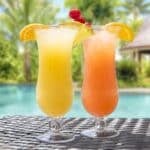 Final Touch Hurricane Cocktail Glass Set (Set of 2)