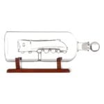 Bar Bespoke Glass Train in a Bottle Decanter