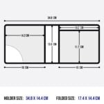 Dashboard Disabled Badge Holder Size