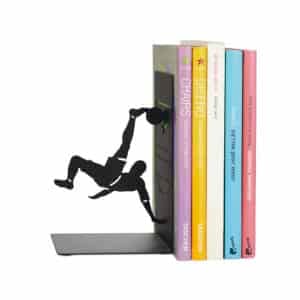 Bicycle Kick Silhouette Decorative Bookend