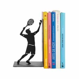 Tennis silhouette bookend
