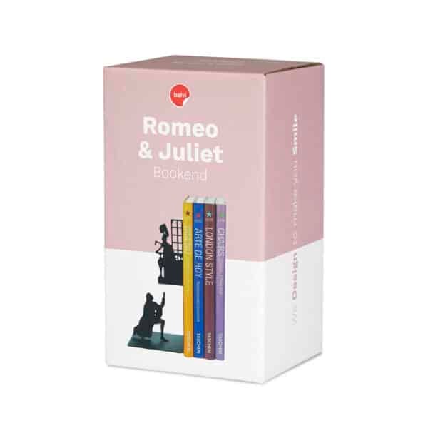 Romeo and Juliet Bookend Packaging