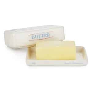 White Butter dish with Butter