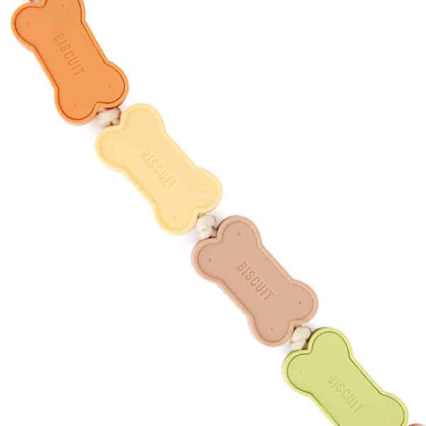 colour biscuit dog leash