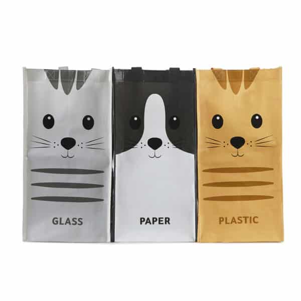 Three Piece Recycling Bags