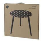 Black Round Glass Coffee Table Packaging
