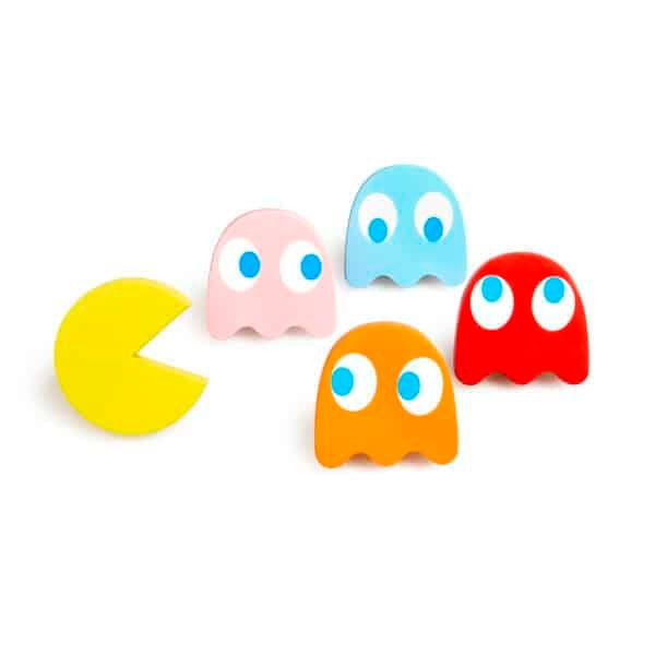 Pac-Man Character Wall Hooks