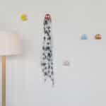 Pac-Man Wall Hooks in Use