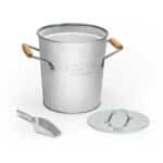Ice Bucket with Lid and Scoop