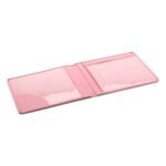 Disabled Badge Holder Wallet For Car Leatherette Faux PU leather Baby Pink