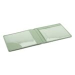 Disabled Badge Holder Wallet For Car Leatherette Faux PU leather Sage Green