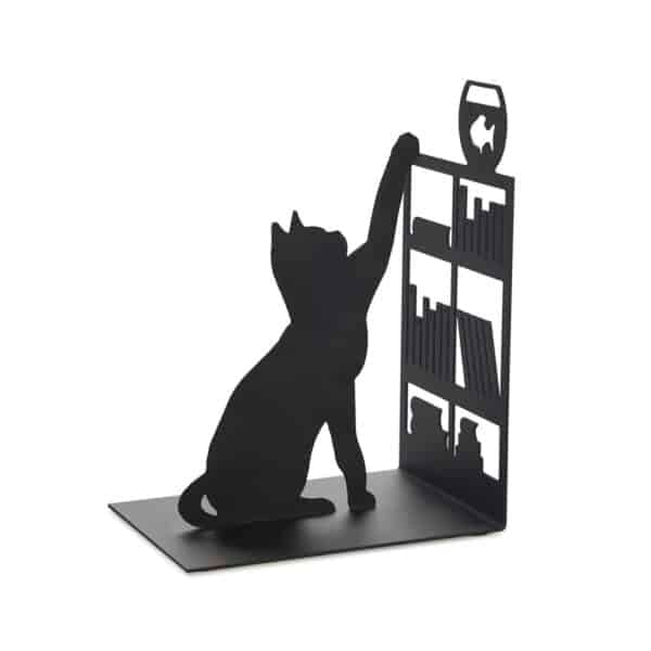 Cat Silhouette Bookend