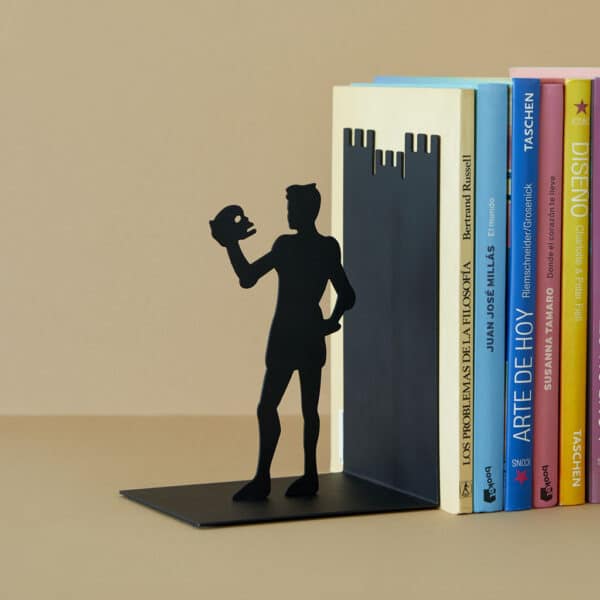 Hamlet Bookcase Ends with books