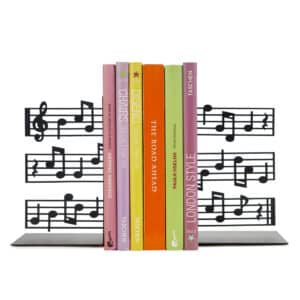 Musical Note Bookcase Ends