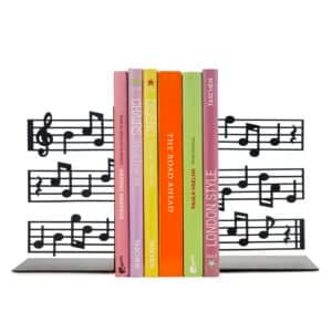 Musical Note Bookcase Ends