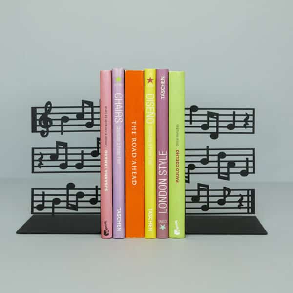 Music Bookcase Ends
