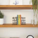 Musical Note Bookcase Ends on display