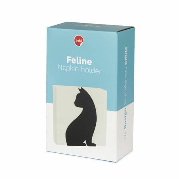 Feline Napkin Holder Packaging