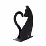 Cat Feline Napkin Holder Side View