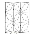 Freestanding Photo Metal Screen