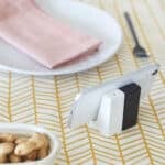 Ceramic Salt and Pepper Shakers Display