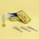 Sardine Snacking Forks Tin Set