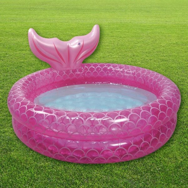 Kids Inflatable Mermaid Paddling Pool