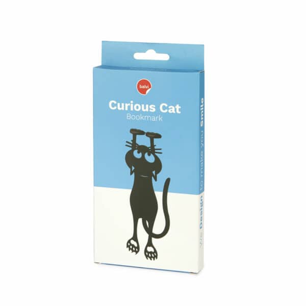 Curious Cat Bookmark Packaging