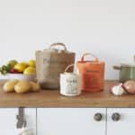 Potato Bag, Onion Bag and Garlic Bag Kitchen Display