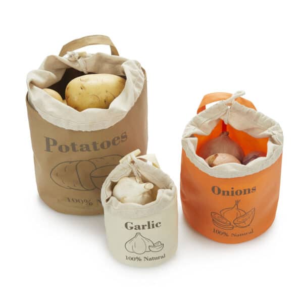 Potato Bag, Onion Bag and Garlic Bag