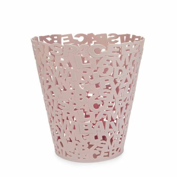 Pink Wastebasket