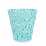Turquoise Wastebasket